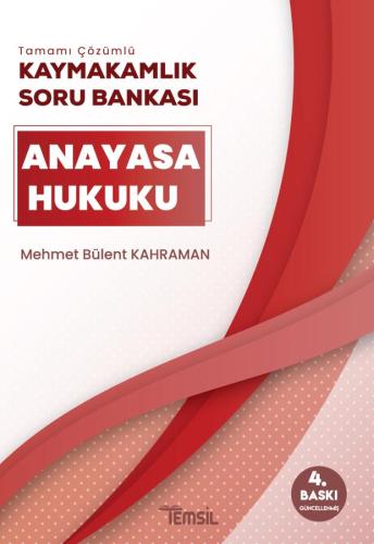 Anayasa Hukuku Kaymakamlık Soru Bankası