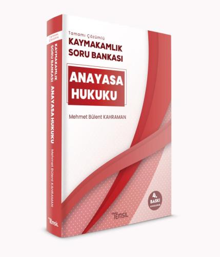 Anayasa Hukuku Kaymakamlık Soru Bankası