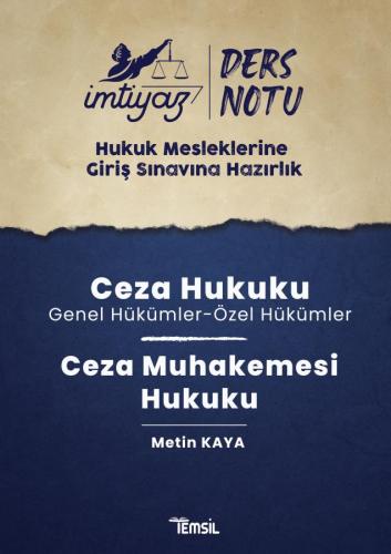 HMGS Ceza Hukuku & Ceza Muhakemesi Hukuku