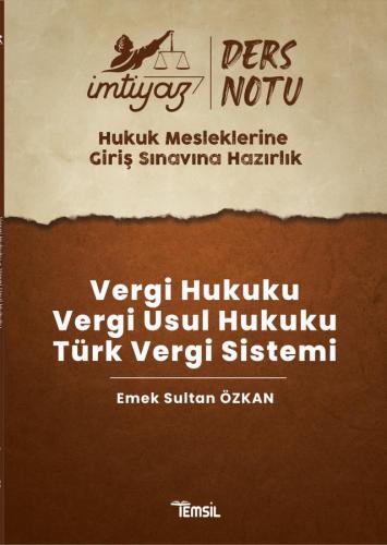 HMGS Vergi Hukuku- Vergi Usul Hukuku- Türk Vergi Sistemi
