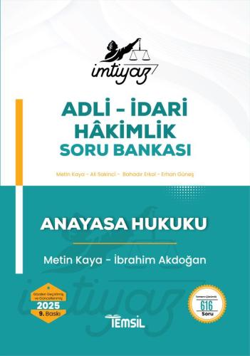 İMTİYAZ Anayasa Hukuku Soru Bankası