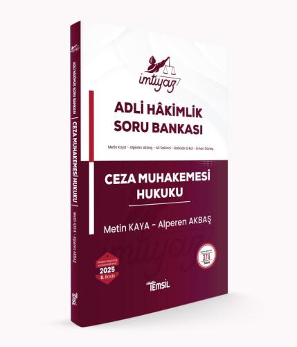 İMTİYAZ Ceza Muhakemesi Hukuku Soru Bankası