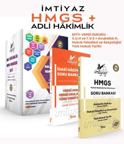 İMTİYAZ HMGS+Adli Hâkimlik Özel Set - 2