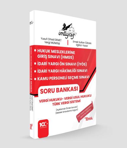 İMTİYAZ HMGS Kamu Hukuku Soru Bankası