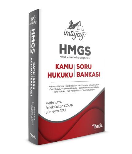 İMTİYAZ HMGS Kamu Hukuku Soru Bankası