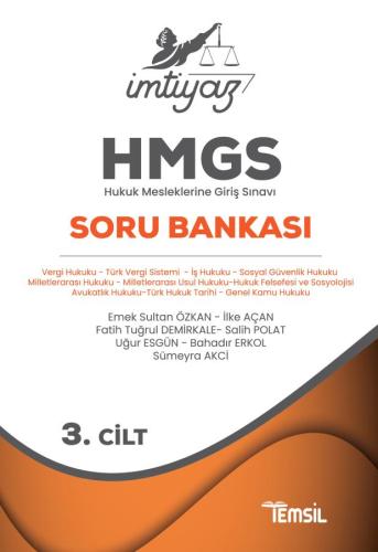 İMTİYAZ HMGS Soru Bankası 3 Cilt