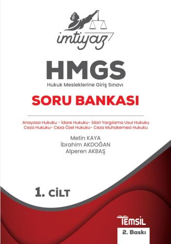 İMTİYAZ HMGS Soru Bankası 3 Cilt