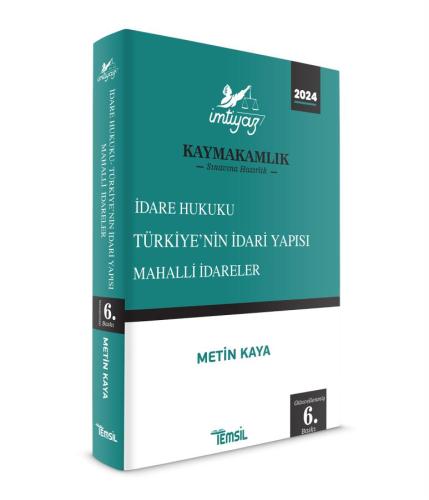 İMTİYAZ İdare Hukuku- Türkiye'nin İdari Yapısı-Mahalli İdareler