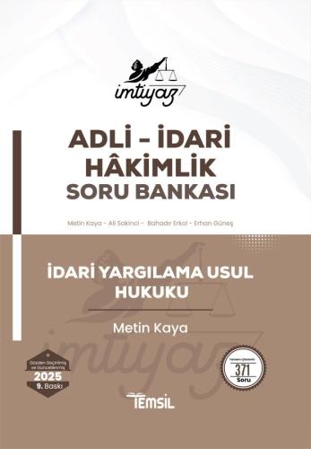 İMTİYAZ İdari Yargılama Usul Hukuku Soru Bankası