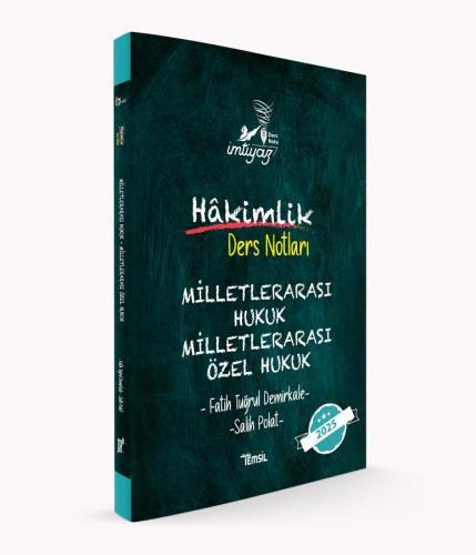 İMTİYAZ Milletlerarası Hukuk- Milletlerarası Özel Hukuk