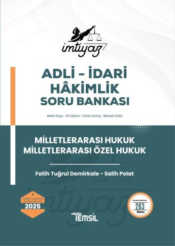 İMTİYAZ Milletlerarası Hukuk - Milletlerarası Özel Hukuk Soru Bankası