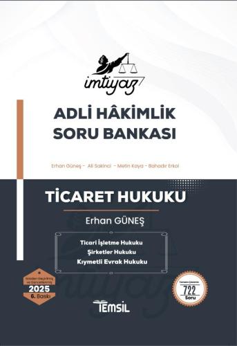 İMTİYAZ Ticaret Hukuku Soru Bankası