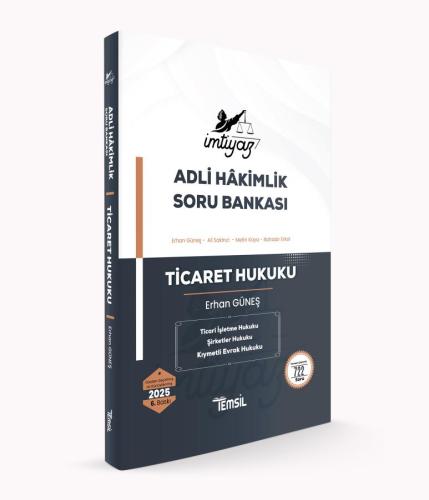 İMTİYAZ Ticaret Hukuku Soru Bankası