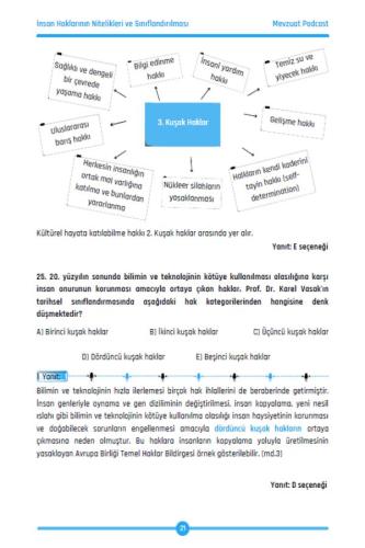 İnsan Hakları Hukuku Çözümlü Soru Bankası