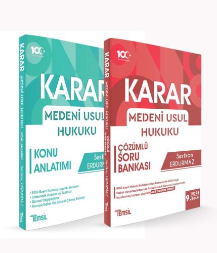 KARAR Konu+ Soru 2'li Set