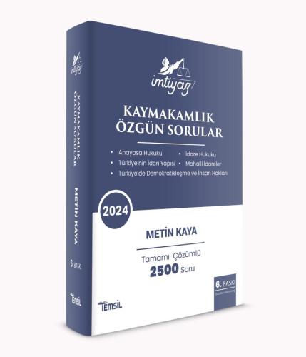 Kaymakamlık Özgün Sorular