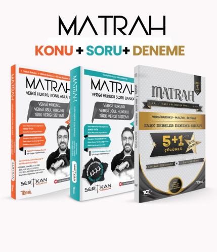 MATRAH Konu Anlatımı + Soru Bankası + Deneme Seti