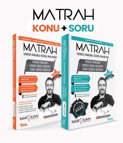 MATRAH Konu Anlatımı + Soru Bankası Seti