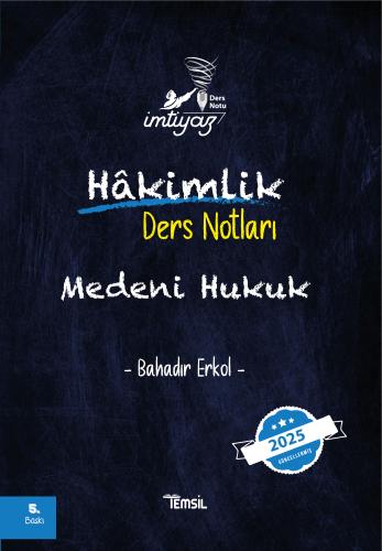 İMTİYAZ Medeni Hukuk Ders Notları