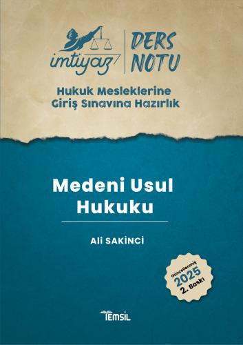 HMGS Medeni Usul Hukuku Ders Notu