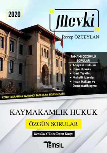 Mevki Kaymakamlık Hukuk Özgün Sorular