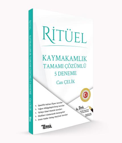 RİTÜEL Kaymakamlık Tamamı Çözümlü 5 Deneme