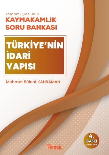 Kaymakamlık Soru Bankası Türkiye'nin İdari Yapısı